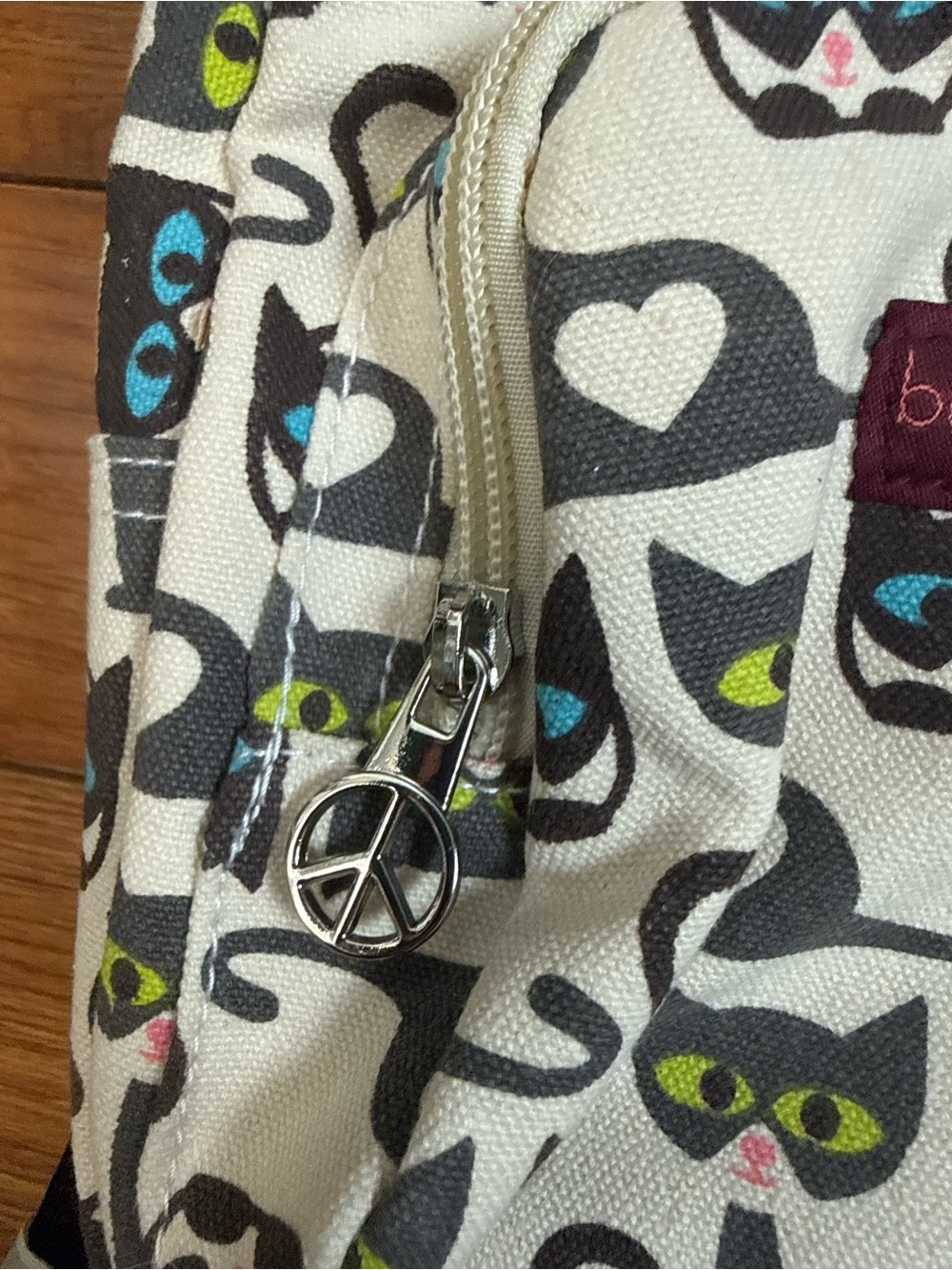 Bungalow 360 Mini Backpack in Cat Print NWT - Picture 3 of 9